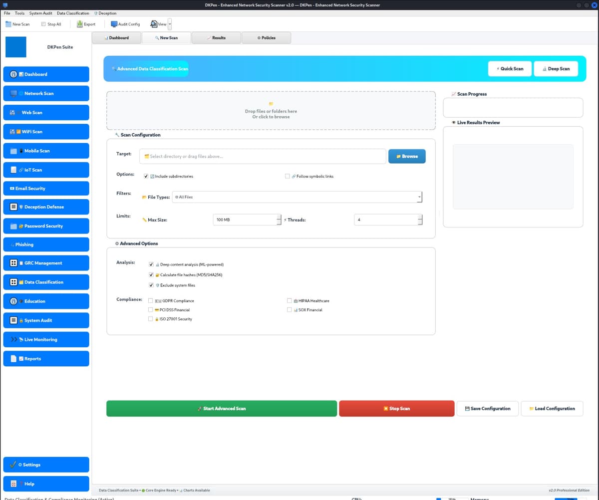 Data Classification Platform