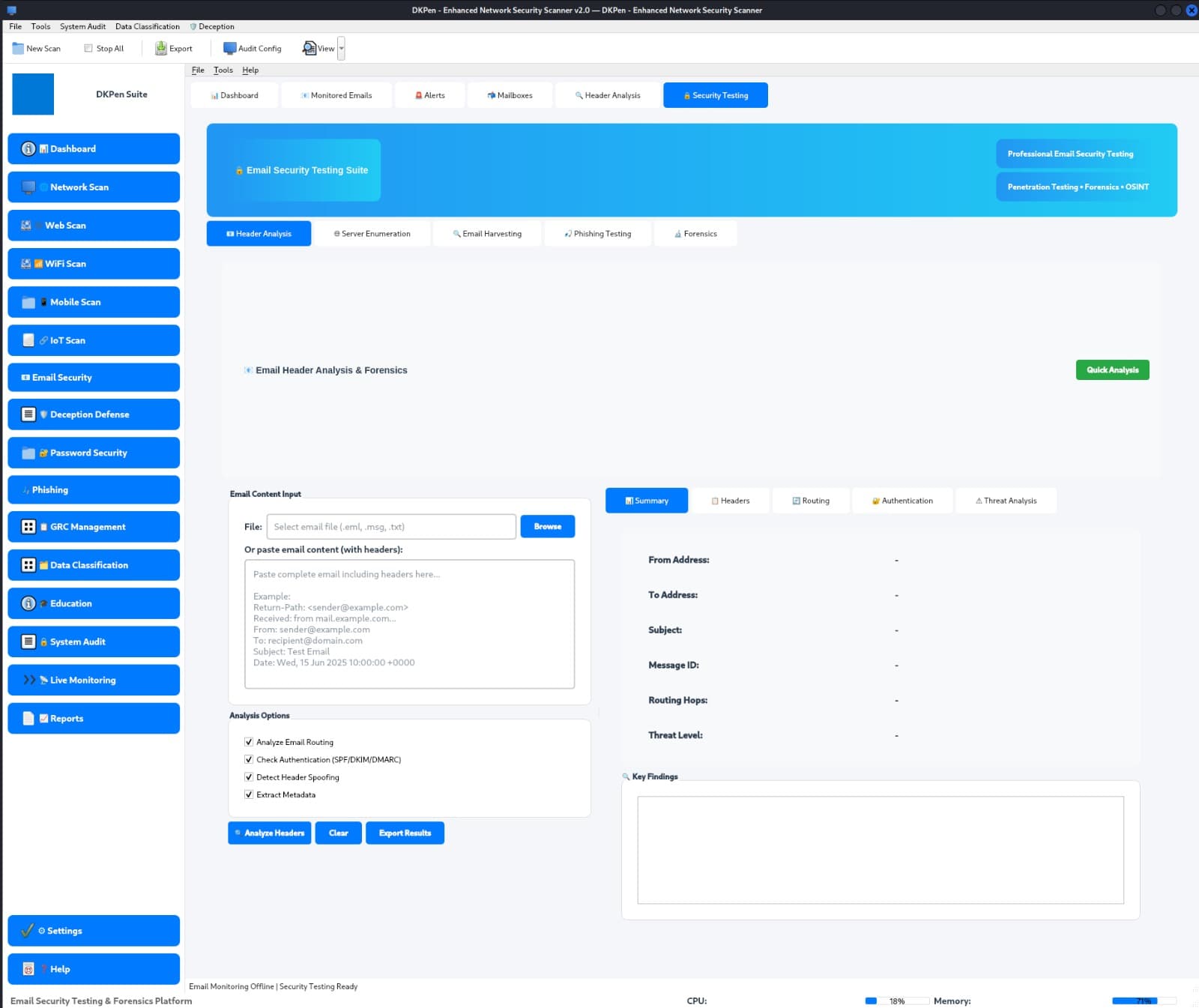 Email Security & Forensics