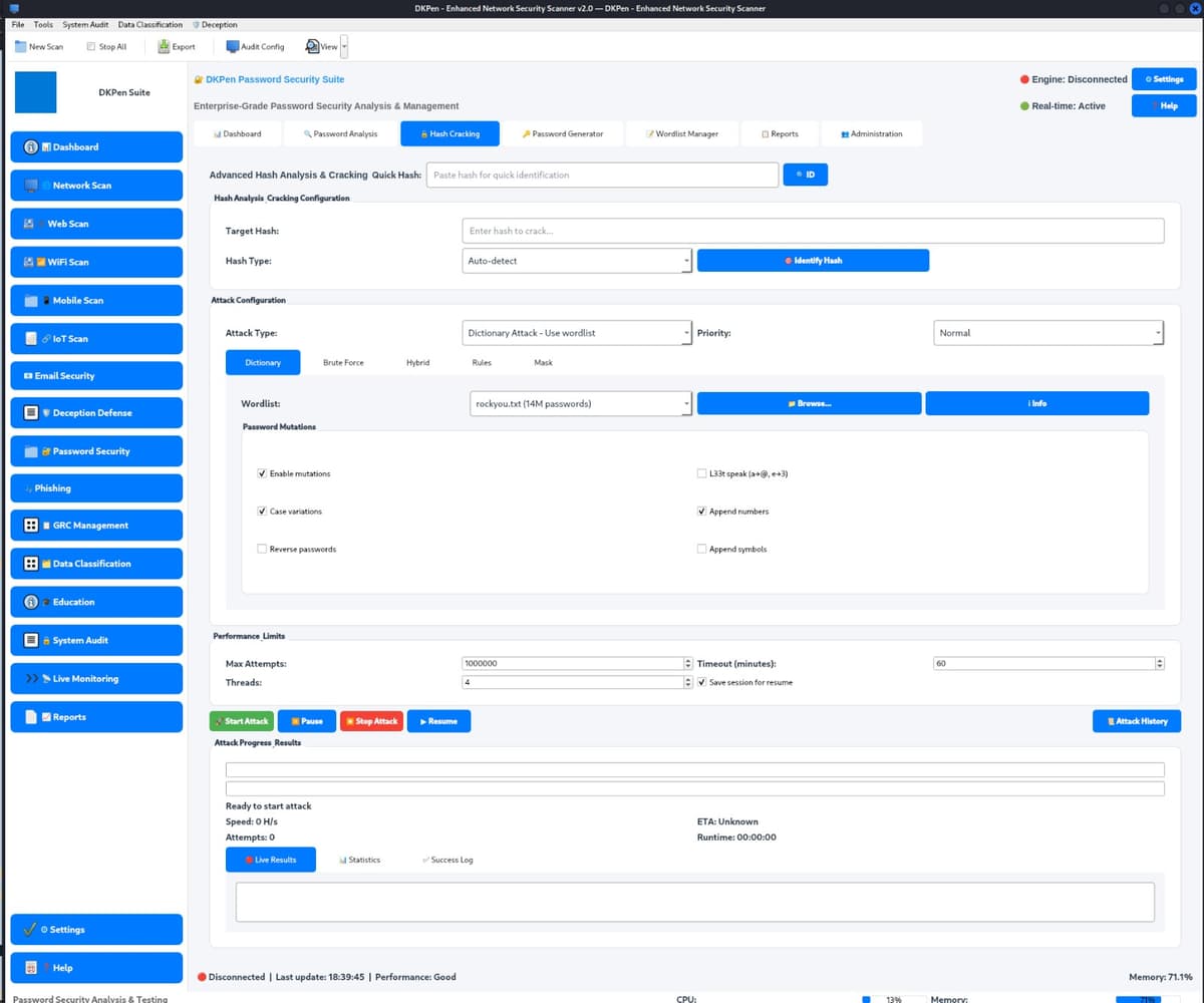 Password Security Platform