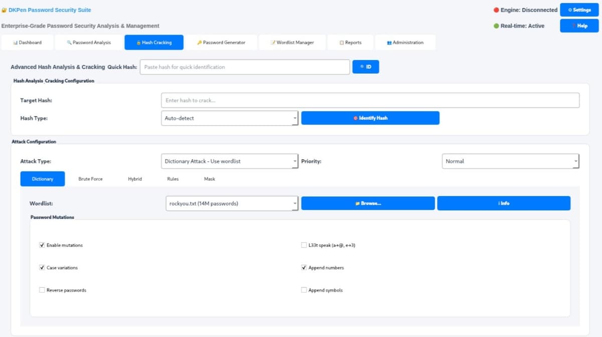 Password Management Features