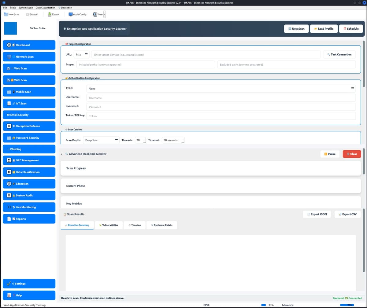 Web Application Security Scanner